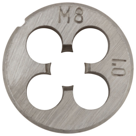 Metric die, alloy steel M8x1.0 mm