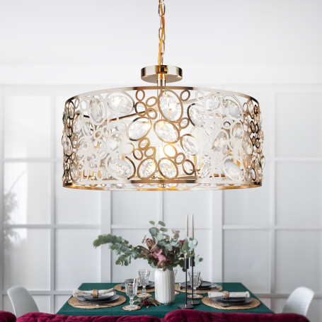 Люстра Rivoli Reina 4142-208 8 х Е14 40 Вт дизайн