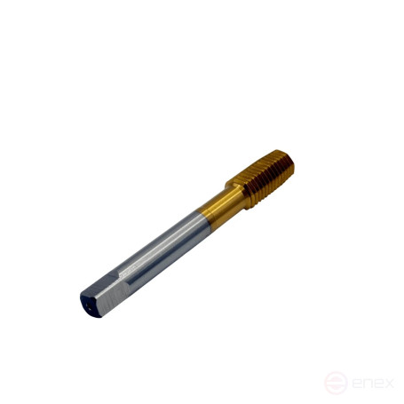 Метчик бесстружечный (раскатник) M 12х1.75 Р6М5К5 с покрытием TiN TORNERI Т025335