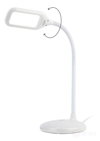 Настольный светильник ЭРА NLED-477-8W-W светодиодный белый