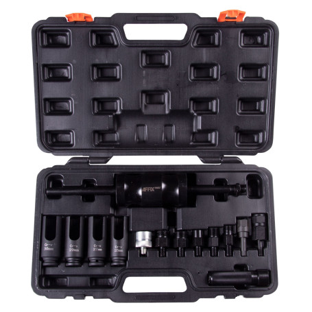 Diesel nozzle puller kit, case, 14 items AFFIX AF10351014C