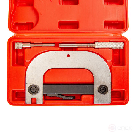 Набор инструмента ER-86722 для фиксации валов двигателя Renault 1.4, 1.6, 1.8, 2.0 16V в кейсе ЭВРИКА /1/10