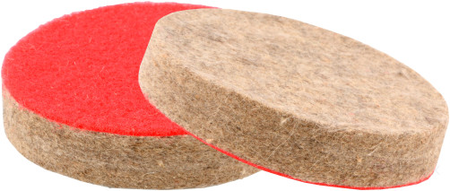 Coarse wool felt circle attachment with Velcro D-125*20mm Car seat 44058