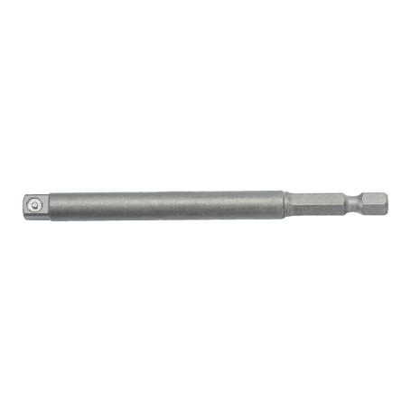 Adapter for heads with hex shank 1/4" by 3/8", 100 mm