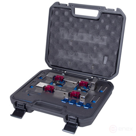 Camshaft / crankshaft locking kit, MB, case, 15 items MASTAK 103-21325C