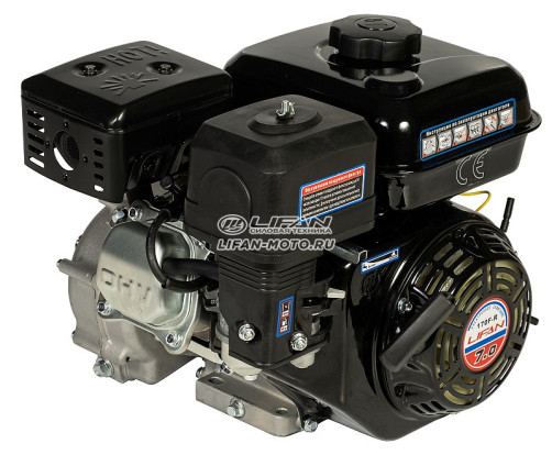 Двигатель Lifan 170F-R, вал 20мм, катушка 3 Ампера
