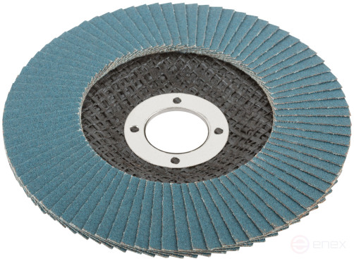 Круг лепестковый торцевой циркониевый Cutop Profi Plus (80 лепестков): 125 х 22,2 мм, Р100