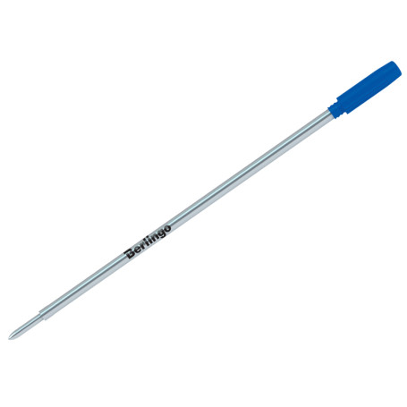 Стержень шариковый для поворотных ручек Berlingo синий, 117 мм, 1,0 мм (Cross type)