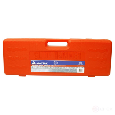 Обратный молоток универсальный с принадлежностями, кейс, 17 предметов МАСТАК 100-40017C