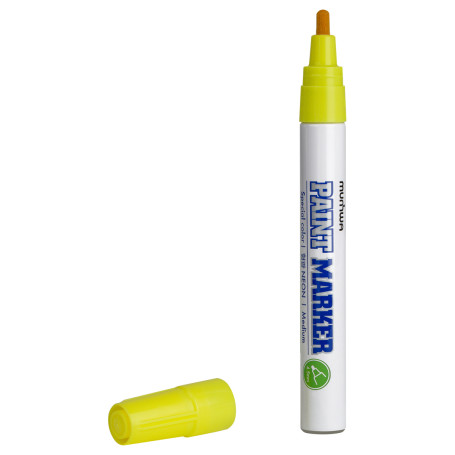 Marker-Munhwa yellow paint, 4.5mm, "Neon", nitro base