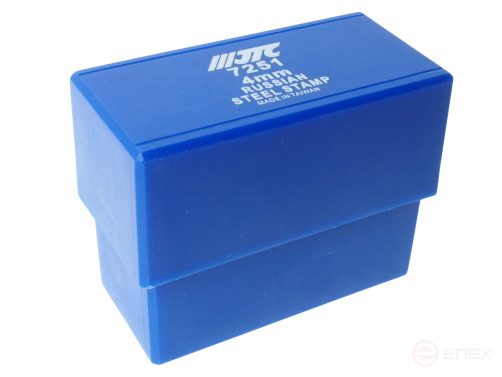 Cyrillic letter stamps 4mm (HRC 60+-2° DIN 1451) JTC