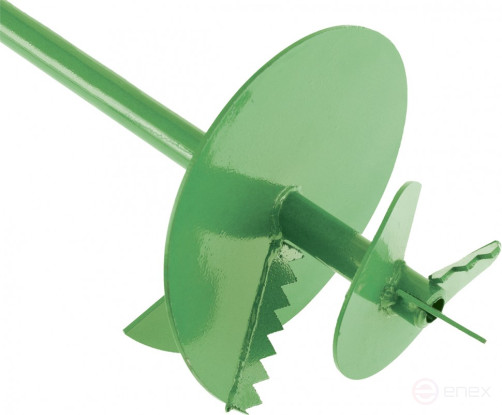 Бур шнек D-200 , длина 1 м