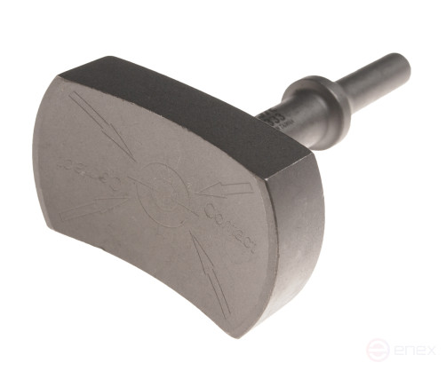 Chisel for pneumatic hammer L=141mm crescent 40x68mm JTC