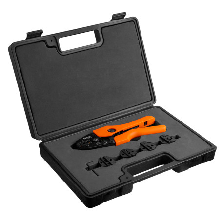 Pliers for crimping the ends of bushings set of 5 sponges