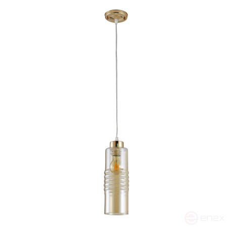 Светильник подвесной (подвес) Rivoli Viviane 9107-201 1 * Е27 60 Вт модерн потолочный