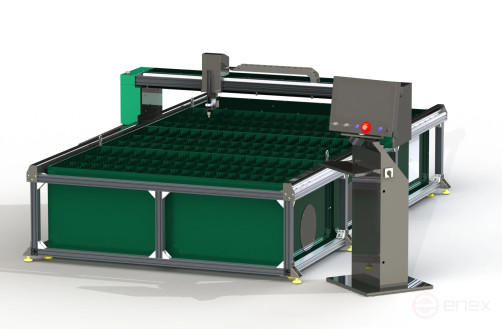 Small plasma cutting machine "AMS-Plasma.3015"