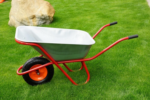 Industrialist 1-wheelbarrow reinforced, 110 liters (air wheel)