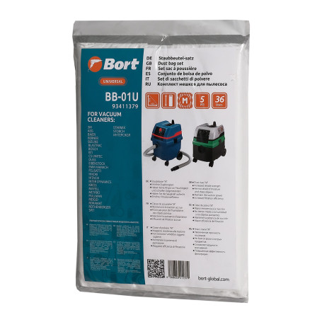 Set of dust bags BORT BB-01U