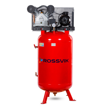 ROSSVIK SB4/F-270 piston compressor.LB50, 690 l/min, 10 bar, receiver 270 l, 380V/4 kW