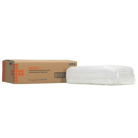 Kimtech® Auto Салфетки из микрофибры для подготовки поверхности - Лист / Белый (1 коробка x 25 листов)