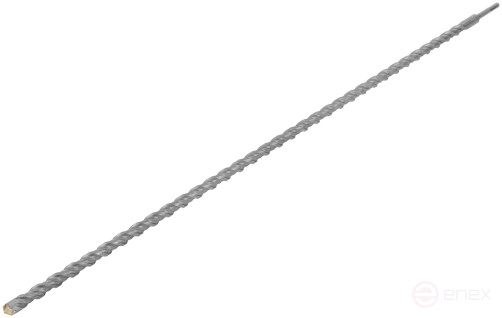 SDS PLUS concrete drill, Profi, W-shaped insert, double spiral, 20 x 1000 mm