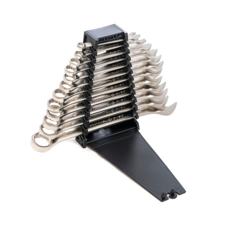 Набор ключей комбинированных 12 шт. (6,8,10,12,13,14,15,16,17,18,19,22 мм) (ЕВРО) холдер