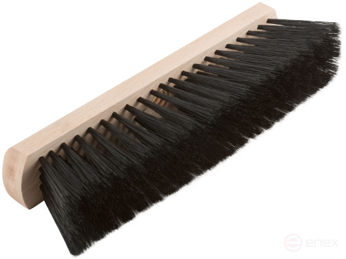 Щетка для пола деревянная, овальная, 5-ти рядная, 265 мм