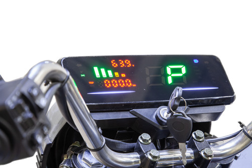 Cargo electric tricycle Rutrike Titan NEXT 2000 60V1500W, blue