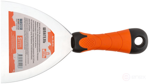 Шпатель 120 мм, нержавеющая сталь, 2К-ручка