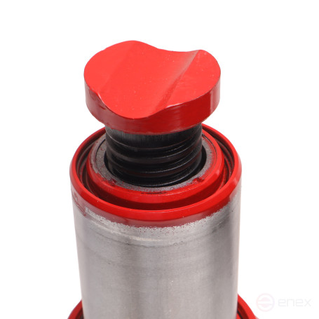 Домкрат бутылочный 10т 180-430мм 2-х плунжерный GTE