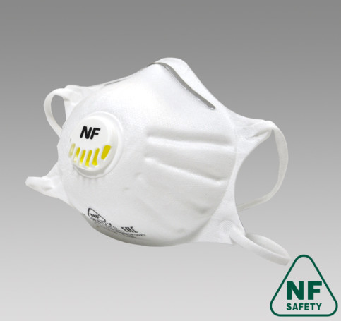 NF812V size-S FFP2 anti-aerosol filter molded half mask (respirator)