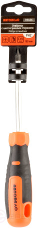 Phillips screwdriver "Avtodor" PH1x 75mm 6gr rod (39463)