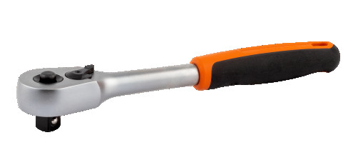 1/2" Reversible ratchet handle, with 60 teeth and 6° angle of action, 250 mm