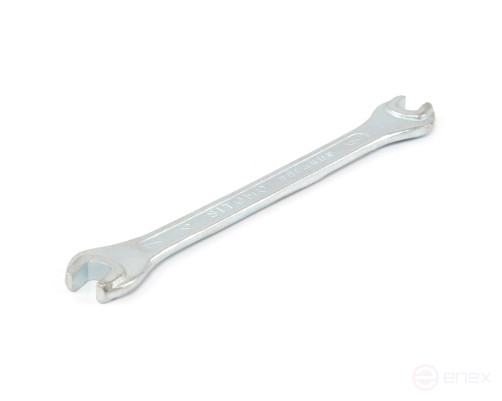 Ключ гаечный рожковый двусторонний 6x7 оцинкованный SITOMO BELARUS