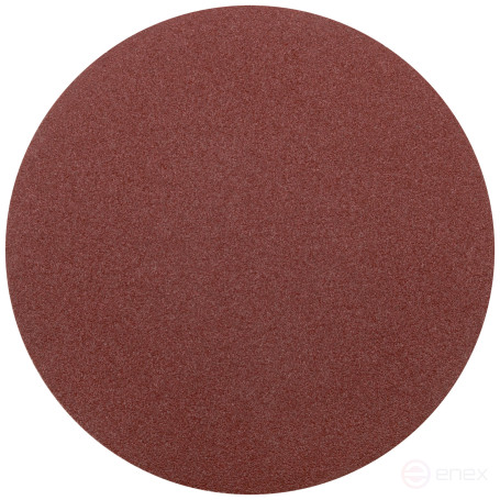 Круги шлифовальные сплошные (липучка), алюминий-оксидные, 125 мм, 5 шт. Р 80