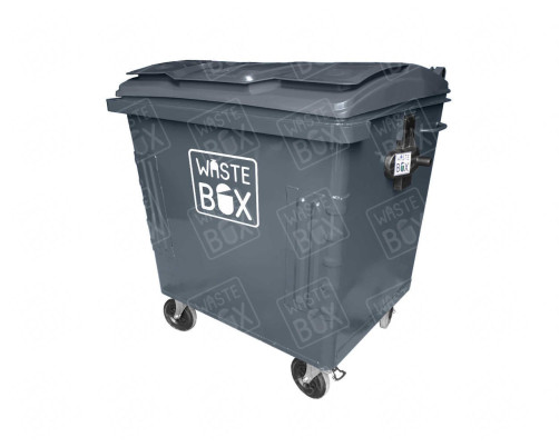 1.1 m3 container with plastic lid