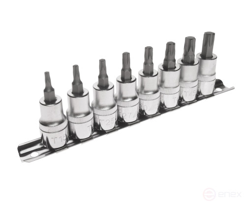 3/8" TORX T15-T50 8-piece JTC Bit Head Set
