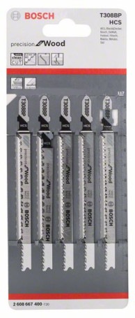 Пильное полотно T 308 BP Precision for Wood, 2608667400