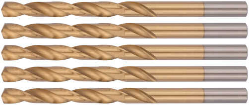 Сверла HSS по металлу, титановое покрытие 7,0 мм (5 шт.)