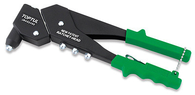 Manual Riveter with rotary head Pro-Series 2.4, 3.2, 4.0, 4.8mm TOPTUL JBAG2450