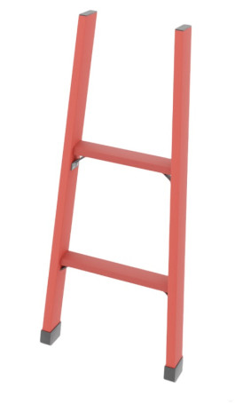LSP-1,0A fiberglass ladder, abrasive coating of steps h=1000mm, step 2