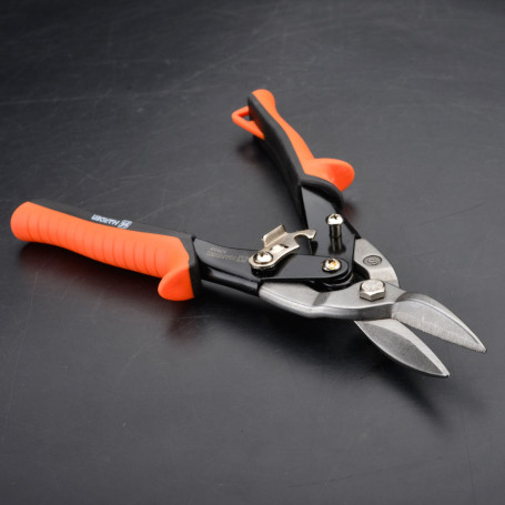 Moray eel metal scissors, 254 mm, straight, CRV, two-comp. handle// HARDEN