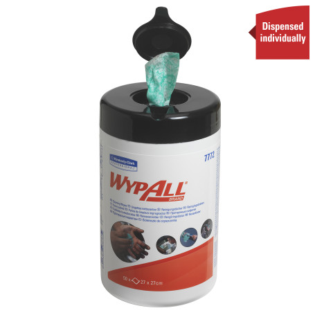 WypAll® Протирочные салфетки - Зеленый (6 Туб x 50 листов)