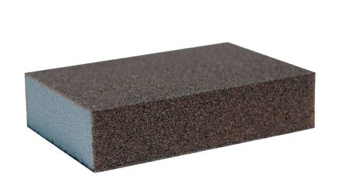 Four-sided abrasive sponge 100x70x25 mm K240/320