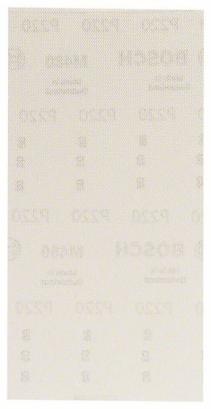 Sanding sheet 115 x 230 mm, 220, 2608621275