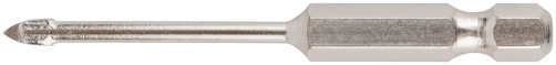 Сверло по кафелю, шестигранный U-хвостовик под биту 3 мм