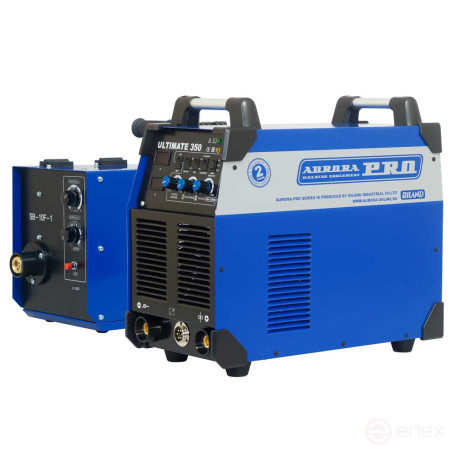 AuroraPRO ULTIMATE 350 inverter semi-automatic welding machine with closed feed mechanism (MIG/MAG+MMA)