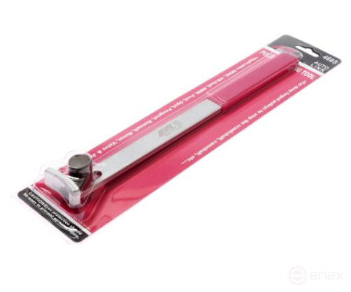 Locking of crankshaft pulleys, camshafts of deeply positioned JTC