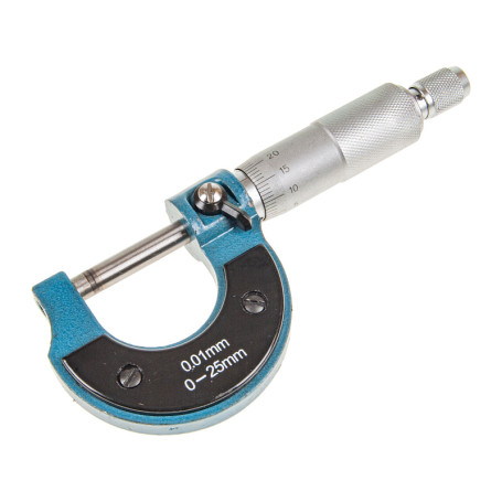 Micrometer ER-00025 (0-25mm, 0.01mm), in a case EUREKA /1/50