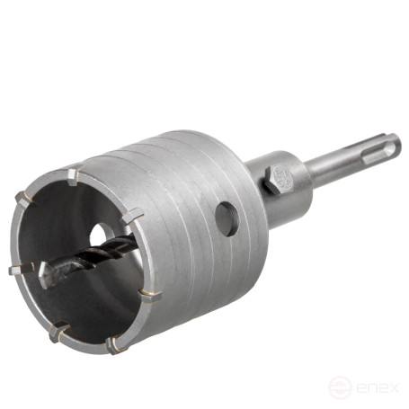 Коронка твердосплавная ПРАКТИКА SDS-Plus ударная 60 мм (1шт.) клипса (917-941)